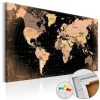Parafa világtérkép - Planet Earth [Cork Map] - ajandekpont.hu