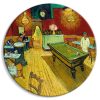 Kerek vászonkép - The Night Café  (Vincent van Gogh)