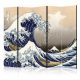 Akusztikus paraván - The Great Wave off Kanagawa II [Room Dividers] - ajandekpont.hu