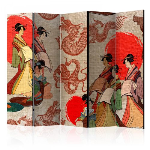 Akusztikus paraván - Geishas II [Room Dividers] - ajandekpont.hu