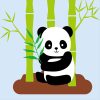 Festés számok szerint - Aranyos Panda  - ajandekpont.hu