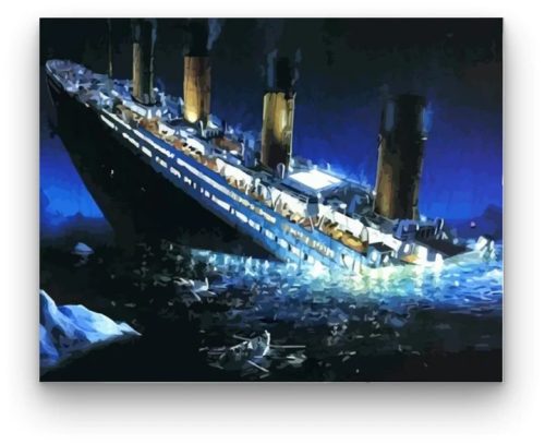  Titanic drámája - számfestő készlet - ajandekpont.hu