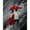  Romantikus pár az esőben - számfestő készlet - ajandekpont.hu
