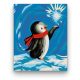  Aranyos pingvin - számfestő készlet - ajandekpont.hu