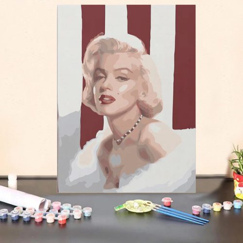 Marilyn Monroe - számfestő készlet - ajandekpont.hu