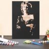 Marilyn Monroe Feketében - számfestő készlet - ajandekpont.hu