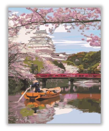 Japán folyó - számfestő készlet - ajandekpont.hu