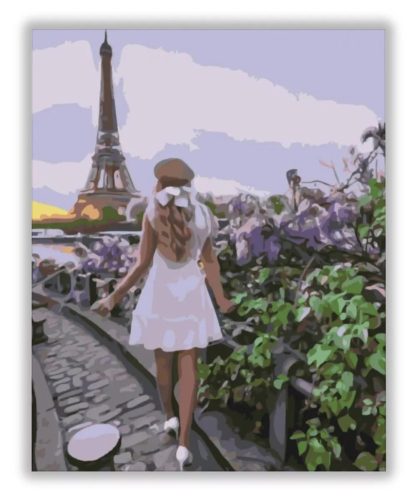 Eiffel sétány - számfestő készlet - ajandekpont.hu