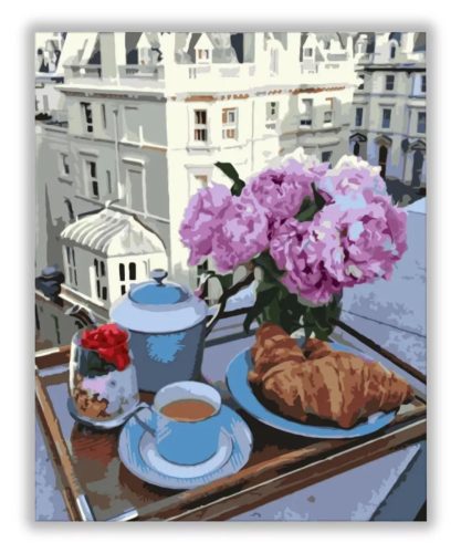 Croissant reggelire - számfestő készlet - ajandekpont.hu
