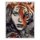  Tigris lány - számfestő készlet